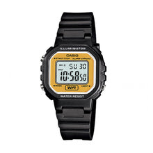Cargar imagen en el visor de la galería, RELOJ DEPORTIVO PARA UNISEXO CASIO RETRO LA-20WH-9ADF - NEGRO