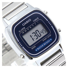 Cargar imagen en el visor de la galería, RELOJ PARA MUJER CASIO LA-670WA-2 - PLATEADO