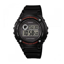 Cargar imagen en el visor de la galería, RELOJ DEPORTIVO PARA HOMBRE CASIO W_216H_1AV - NEGRO