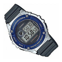 Cargar imagen en el visor de la galería, RELOJ DEPORTIVO PARA UNISEXO CASIO W-216H-2A - NEGRO