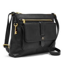 Cargar imagen en el visor de la galería, BOLSO FOSSIL KINLEY NEGRO ZB6750001