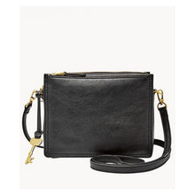 Cargar imagen en el visor de la galería, FOSSIL CAMPBELL LARGE CROSSBODY NEGRO ZB7264001 MUJER