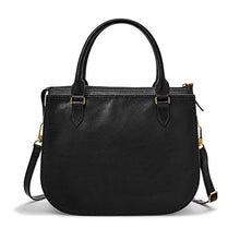 Cargar imagen en el visor de la galería, BOLSO FOSSIL RYDER SATCHEL NEGRO ZB7412001
