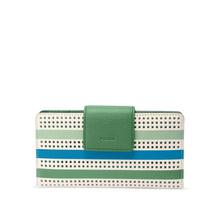 Cargar imagen en el visor de la galería, BILLETERA FOSSIL EMMA RFID TAB CLUTCH MULTICOLOR SL7695342
