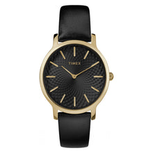 Cargar imagen en el visor de la galería, RELOJ CLÁSICO PARA MUJER TIMEX CITY C. TRANSCEND TW2R36400 - NEGRO