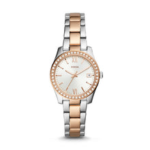 Cargar imagen en el visor de la galería, RELOJ PARA MUJER FOSSIL ES4372 - ORO ROSA, PLATA