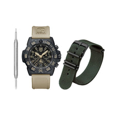 Cargar imagen en el visor de la galería, RELOJ DEPORTIVO PARA HOMBRE LUMINOX NAVY XS.3590.NSF.SET - BEIGE