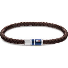 Cargar imagen en el visor de la galería, PULSERA TOMMY HILFIGER DE CUERO