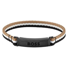 Cargar imagen en el visor de la galería, PULSERA PARA HOMBRE BOSS COLECCIÓN RESPONSIBLE 1580375S