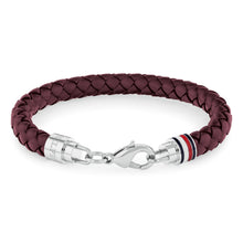 Cargar imagen en el visor de la galería, PULSERA TOMMY HILFIGER DE CUERO