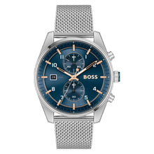 Cargar imagen en el visor de la galería, RELOJ PARA HOMBRE BOSS SKYTRAVEL 1514149 - PLATEADO