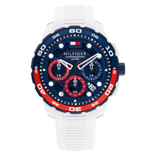 Cargar imagen en el visor de la galería, RELOJ DEPORTIVO PARA HOMBRE TOMMY HILFIGER CRONOGRAFO 1792231 - BLANCO