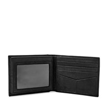 Cargar imagen en el visor de la galería, BILLETERA FOSSIL INGRAM RFID NEGRO ML3784200