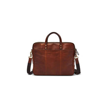 Cargar imagen en el visor de la galería, BOLSO FOSSIL HASKELL SINGLE ZIP BRIEFCASE MARRÓN MBG9343222