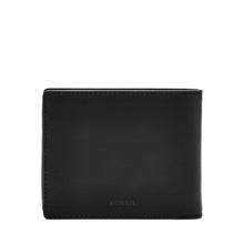 Cargar imagen en el visor de la galería, BILLETERA FOSSIL NEV FLIP NEGRO ML4042001 HOMBRE