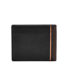 Cargar imagen en el visor de la galería, BILLETERA FOSSIL JEROME NEGRO ML4038001