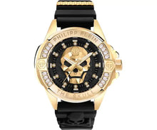 Cargar imagen en el visor de la galería, RELOJ DEPORTIVO PARA UNISEXO PHILIPP PLEIN THE SKULL PWNAA0122 - NEGRO