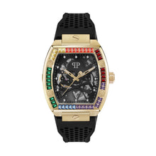 Cargar imagen en el visor de la galería, RELOJ DEPORTIVO PARA HOMBRE PHILIPP PLEIN THE $KELETON PWBAA1623 - NEGRO