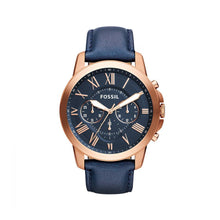 Cargar imagen en el visor de la galería, RELOJ CLÁSICO PARA HOMBRE FOSSIL FS4835 - AZUL