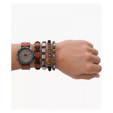 Cargar imagen en el visor de la galería, RELOJ PARA HOMBRE SKECHERS MEN'S STACKABLE SET SR9090 - MARRÓN