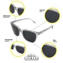 Cargar imagen en el visor de la galería, GAFAS DE SOL INVICTA I40031-ANG-T11-P03 UNISEX