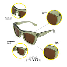 Cargar imagen en el visor de la galería, GAFAS DE SOL INVICTA I21695-ANG-T07-P03 UNISEX