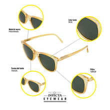 Cargar imagen en el visor de la galería, GAFAS DE SOL INVICTA I0932-SUB-T08-G15 UNISEX