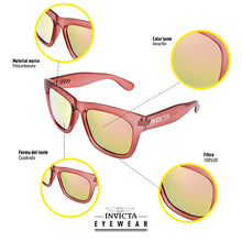 Cargar imagen en el visor de la galería, GAFAS DE SOL INVICTA I31094-ANG-T07-M07 UNISEX