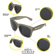 Cargar imagen en el visor de la galería, GAFAS DE SOL INVICTA I31094-ANG-T11-P03 UNISEX