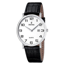 Cargar imagen en el visor de la galería, RELOJ CLÁSICO PARA HOMBRE FESTINA CLASSIC LEATHER F16476/1 - NEGRO