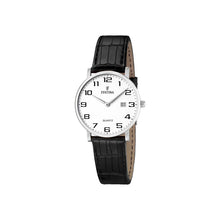Cargar imagen en el visor de la galería, RELOJ CLÁSICO PARA MUJER FESTINA CLASSIC LEATHER F16477/1 - NEGRO