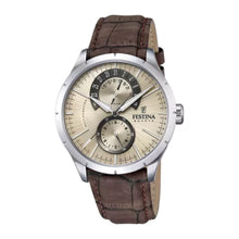 Cargar imagen en el visor de la galería, RELOJ CLÁSICO PARA HOMBRE FESTINA RETRO F16573/9 - MARRÓN