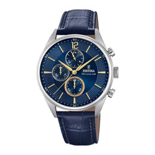 Cargar imagen en el visor de la galería, RELOJ CLÁSICO PARA HOMBRE FESTINA TIMELESS CHRONO F20286/3 - AZUL