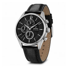 Cargar imagen en el visor de la galería, RELOJ CLÁSICO PARA HOMBRE FESTINA TIMELESS CHRONO F20286/4 - NEGRO