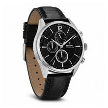 Cargar imagen en el visor de la galería, RELOJ CLÁSICO PARA HOMBRE FESTINA TIMELESS CHRONO F20286/4 - NEGRO