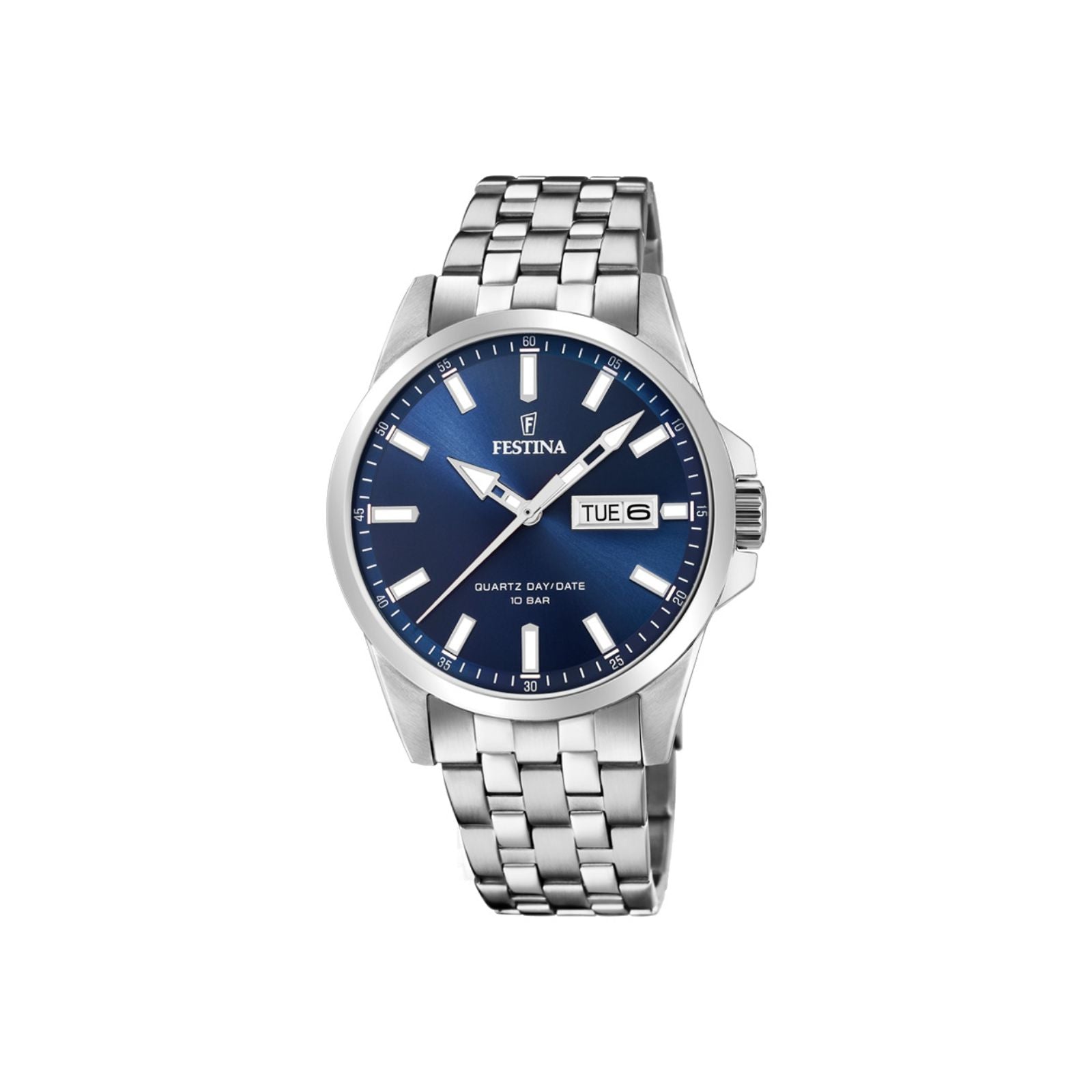 RELOJ PARA HOMBRE FESTINA CLASSIC METAL F20357/3 PLATEADO