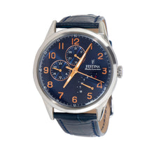 Cargar imagen en el visor de la galería, RELOJ CLÁSICO PARA HOMBRE FESTINA MULTIFUNCTION F20278/B - AZUL