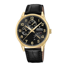 Cargar imagen en el visor de la galería, RELOJ CLÁSICO PARA HOMBRE FESTINA MULTIFUNCTION F20279/C - DORADO