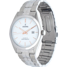 Cargar imagen en el visor de la galería, RELOJ PARA HOMBRE FESTINA CLASSIC METAL F20437/A - PLATEADO