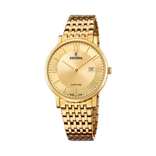 Cargar imagen en el visor de la galería, RELOJ PARA HOMBRE FESTINA SWISS MADE F20020/2 - DORADO