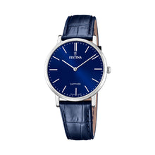 Cargar imagen en el visor de la galería, RELOJ CLÁSICO PARA HOMBRE FESTINA SWISS MADE F20012/3 - AZUL