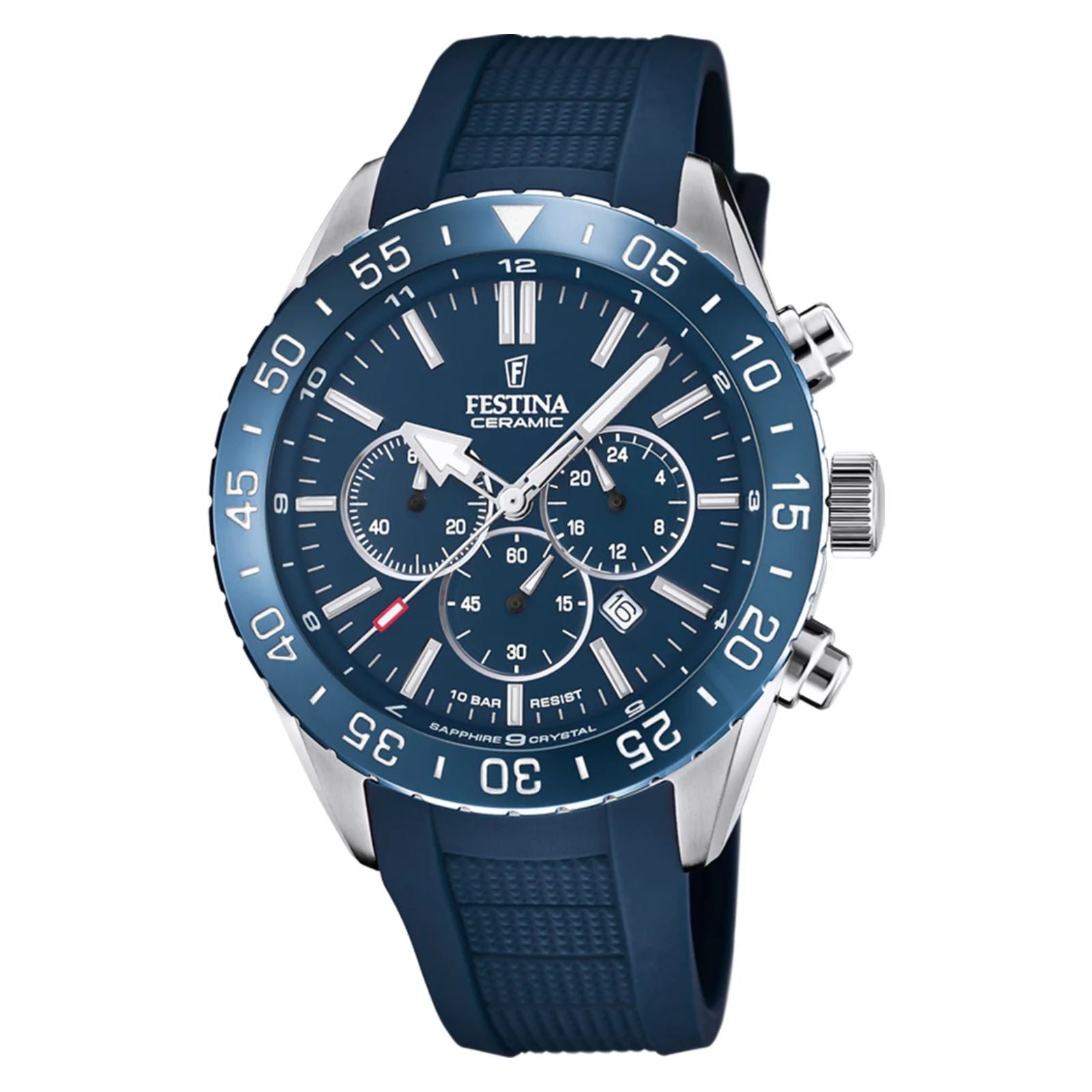 RELOJ DEPORTIVO PARA HOMBRE FESTINA CERAMIC F20515/1 AZUL