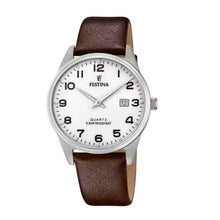 Cargar imagen en el visor de la galería, RELOJ CLÁSICO PARA HOMBRE FESTINA BLANCO F20512/1 - MARRÓN