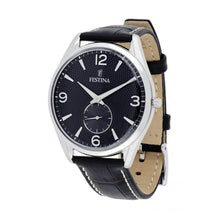 Cargar imagen en el visor de la galería, RELOJ CLÁSICO PARA HOMBRE FESTINA CLASSIC LEATHER F6870/4 - NEGRO