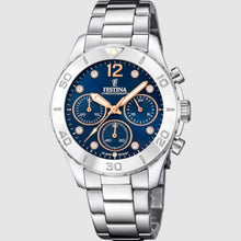 Cargar imagen en el visor de la galería, RELOJ PARA MUJER FESTINA AZUL F20603/3 - PLATEADO