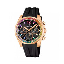 Cargar imagen en el visor de la galería, RELOJ PARA MUJER FESTINA RAINBOW F20611/3 - NEGRO