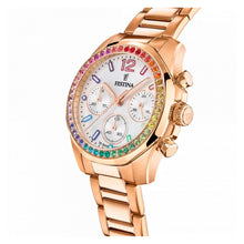 Cargar imagen en el visor de la galería, RELOJ PARA MUJER FESTINA RAINBOW F20639/2 - ORO ROSA