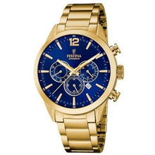 Cargar imagen en el visor de la galería, RELOJ PARA HOMBRE FESTINA AZUL F20633/2 - DORADO