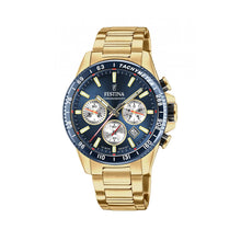 Cargar imagen en el visor de la galería, RELOJ PARA HOMBRE FESTINA AZUL F20634/2 - DORADO
