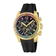 Cargar imagen en el visor de la galería, RELOJ PARA MUJER FESTINA RAINBOW F20650/3 - NEGRO